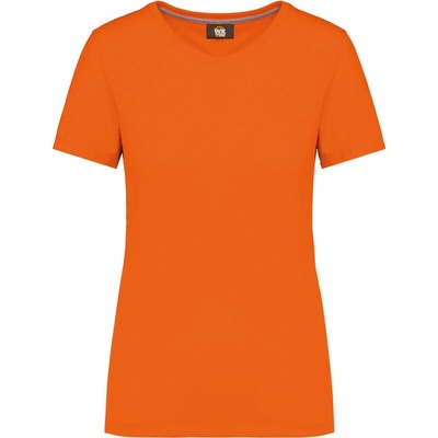 Kariban Tričko WK307 pracovní krátký rukáv dámské COT20W30723505 orange