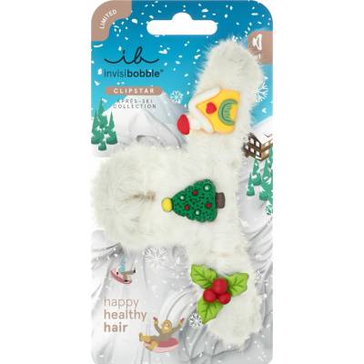Invisibobble Aprés-Ski Clipstar L Ski Fluffy 1 ks, Ski Fluffy