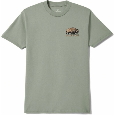 Brixton tričko Coba S/S Std Desert Green