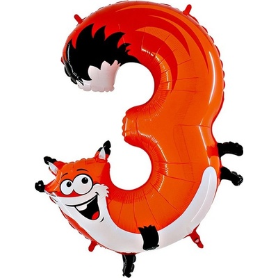 ANIMALOONS 3 LIŠKA 95 cm