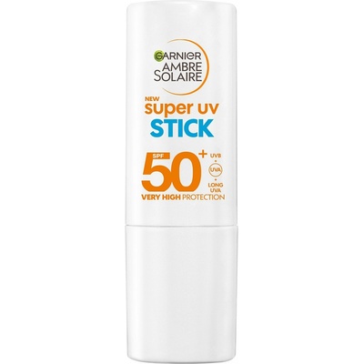 Garnier Neviditeľná opaľovacia tyčinka SPF 50+ Ambre Solaire Super UV 9 ml