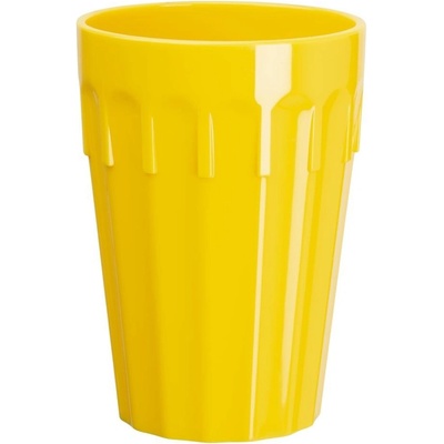 Kristallon sklenice polykarbonátové žluté 12 x 260 ml