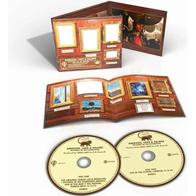 Emerson, Lake & Palmer - Pictures At An Exhibition (live) (2016 Remaster) (deluxe Edition) (+ Live At The Lyceum 1970) CD