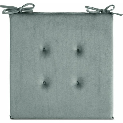 Takoy Zamatový podsedák GAJA s ozdobným prešívaním a praktickými šnúrkami-HF-463967 | 40 x 40 cm