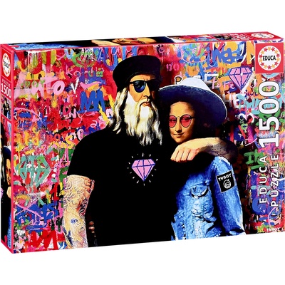 Educa Пъзел Educa от 1500 части - Лео и Лиза (EDU20181)
