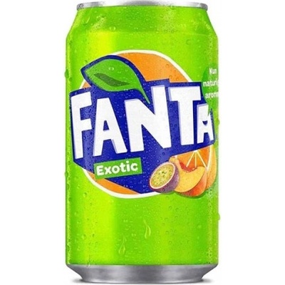 Fanta Газирана напитка Fanta екзотик 330мл