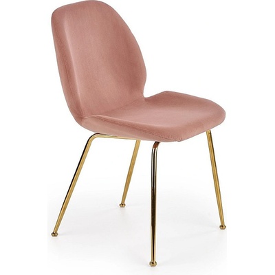 Halmar Трапезен стол k381 розов / златен