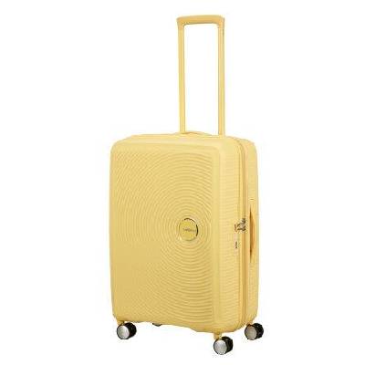 Stredný kufor American Tourister SOUNDBOX SPINNER 67/24 TSA EXP, 71,5 l 88473 - Pastel Yellow 88473