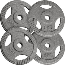 PHYSIONICS sada činkových kotúčov 4 x 5 kg, liatina, 31 mm
