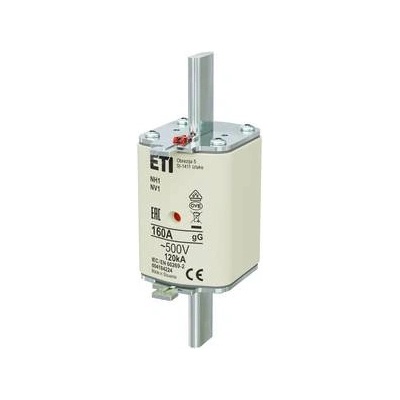 ETI POLAM Fuse insert NH1 gG 160A/500V 004184224