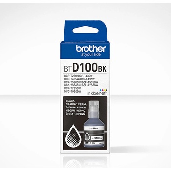 Brother original ink BTD100BK, black, 7500str. , 108ml (BTD100BK)