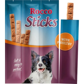 Rocco 120г Rocco Sticks, лакомство за кучета - с говеждо и пиле