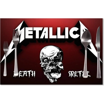 Sablio Prestieranie METALLICA Death metal 40x30cm