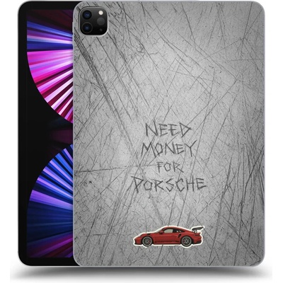 Picasee silikónový čierny obal pre Apple iPad Pro 11 2021 3.gen Garage Scratch
