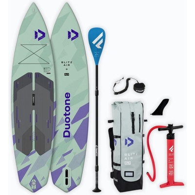 paddleboard DUOTONE iSUP Package Blitz Air SLS pale green