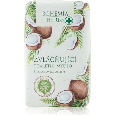 Bohemia Gifts & Cosmetics tuhé mydlo Bohemia Herbs Coconut Oil 100 g