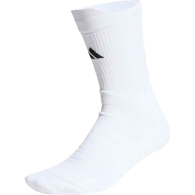 adidas Tennis Crew Socks Cushioned 1 Pair Pack White Black