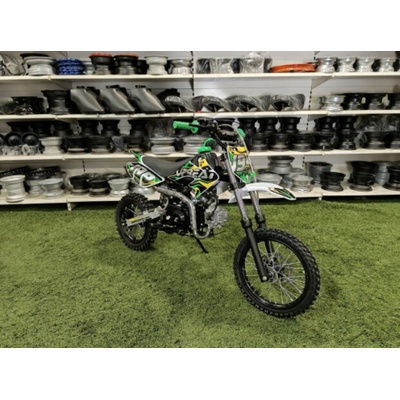 UpBeat Automatická 125cc Dirt Bike / Pitbike 14/12 – zelená