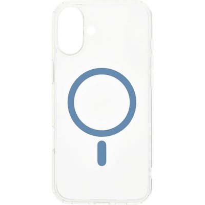 Magsafe калъф от Dviced за iPhone 16 прозрачен, син (DV511009)