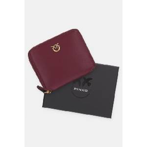 PINKO портфейл дамски от кожа (100249.A0F1) - answear - 302,96 лв