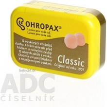 OHROPAX CLASSIC Ušné vložky v krabičke 1x12 ks