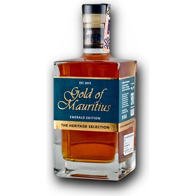 Gold of Mauritius Emerald Edition 40% 0,7 l (holá láhev)
