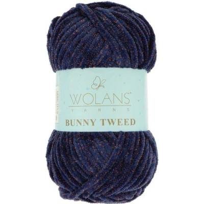 Wolans Bunny Tweed 28 inkoustově oranžová