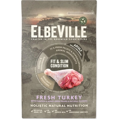 Elbeville Adult Mini Fresh Turkey Fit and Slim Condition 4 kg