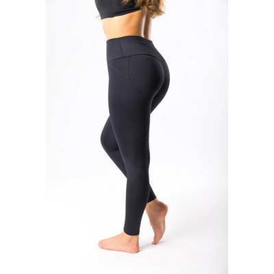GoldBee Legíny Zateplené Push-Up Black