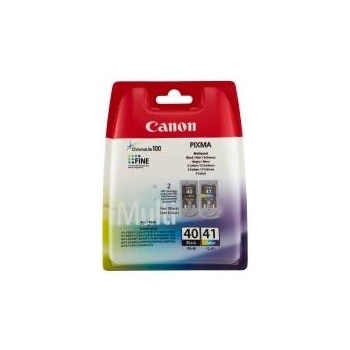 Canon Оригиална касета за мастило Canon PG-40/CL-41 Черен Трицветен (2 uds)