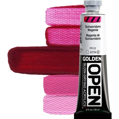Golden Artist Colors Open АКРИЛНА боя Quinacridone Magenta 59 ml 1 бр (0007305-2)