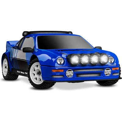 Traxxas Mini Rally Ford RS200 4WD VXL RTR modrý 1:12