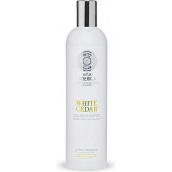 Natura Siberica Siberie Blanche Biely céder šampón pre objem 400 ml