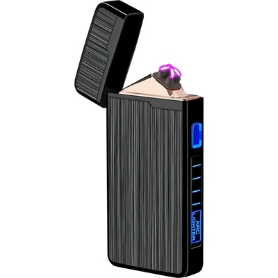 HARAHU Elektrický s USB nabíjaním Čierna