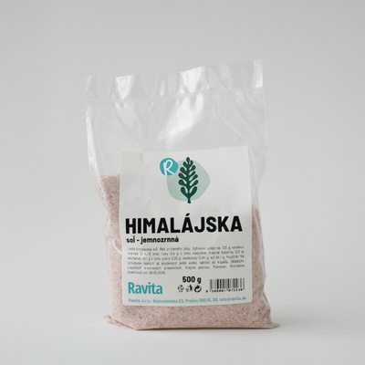 Ravita Himalájska Soľ jemno zrnná 500 g