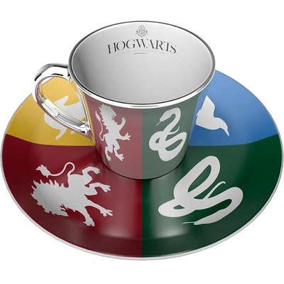 ABYSTYLE Комплект ABYSTYLE HARRY POTTER Mirror mug & plate set Sorted, Чаша, Подложка с емблеми (ABYSTYLE-MMP005)