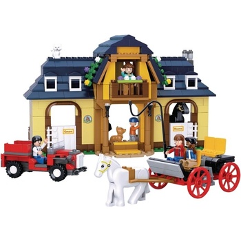 Sluban B0560 Town Koňská farma 525 ks