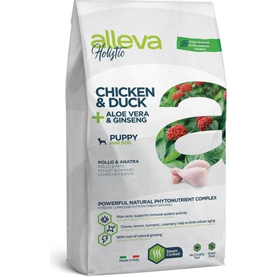 Alleva Holistic Puppy Mini Chicken and Duck 2 kg