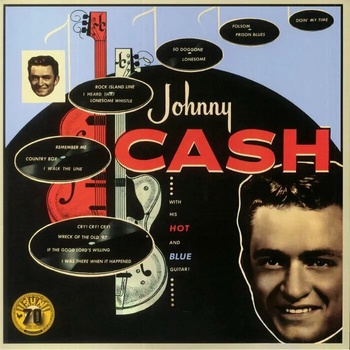 Image 1 of Johnny Cash - With His Hot And Blue Guitar (70th Anniversary) (Remastered 2022) (LP) (0015047804665)