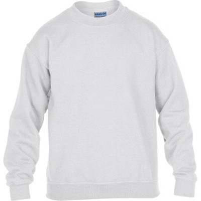 Gildan Unisex mikina G18000K White