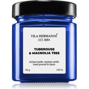 Vila Hermanos Apothecary Cobalt Blue Tuberose & Magnolia Tree ароматна свещ 150 гр