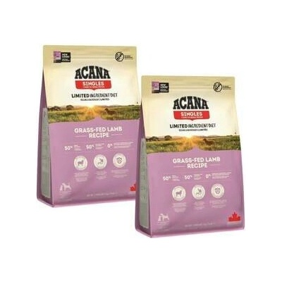 ACANA Grass-Fed Lamb Adult Jehněčí 2 x 2 kg