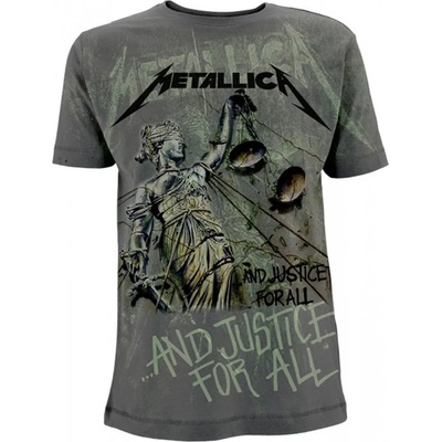 Metallica And Justice For All Neon All Over Grey XL Риза (RTMTLTSCHNEOXL)