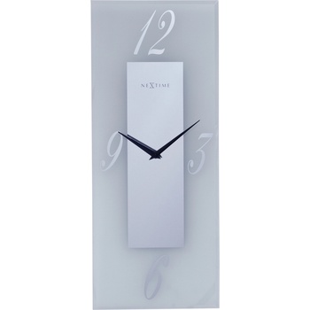 NeXtime Стенен часовник Dali прозрачно-сив (3302FR)