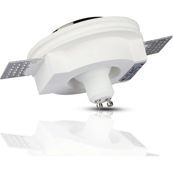 Image 1 of V-TAC gu10 Гипсова Отливка Кръг Издадена Черно Дъно - 3145 (3145)