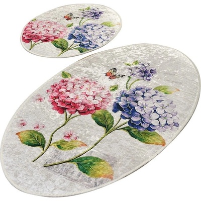 Foutastic Килими за баня в комплект от 2 бр. 60x100 cm Ortanca - Foutastic (359CHL2396)