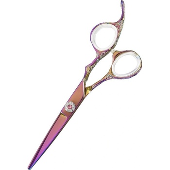 Cisoria Pink Sparkle kadernícke nožnice na vlasy 5.5"