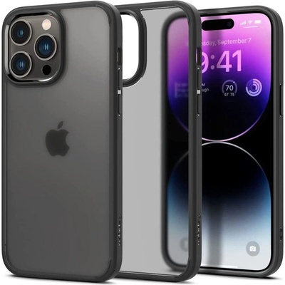 SPIGEN ULTRA HYBRID IPHONE 15 PRO MAX FROST čierne