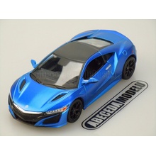 Maisto Acura NSX 2018 modrá 1:24