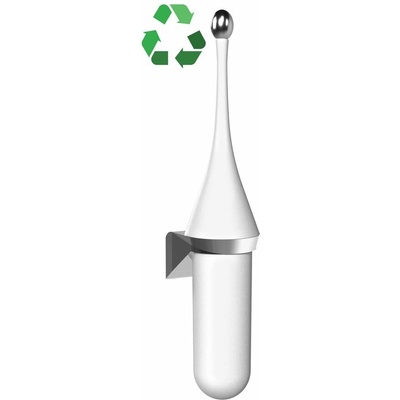 Marplast Ecolored WC štětka závěsná ABS Soft Touch bílá A65801AW